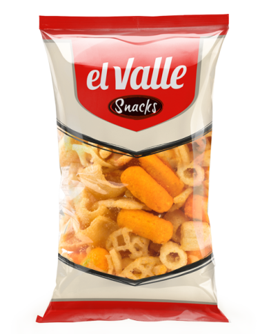 Cocktail de snacks el Valle bolsa de 130 gramos caja de 9 bolsas