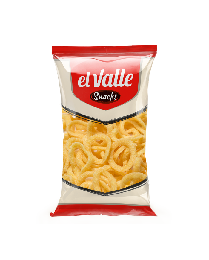 Aros de cebolla el Valle en bolsa de 70 gramos