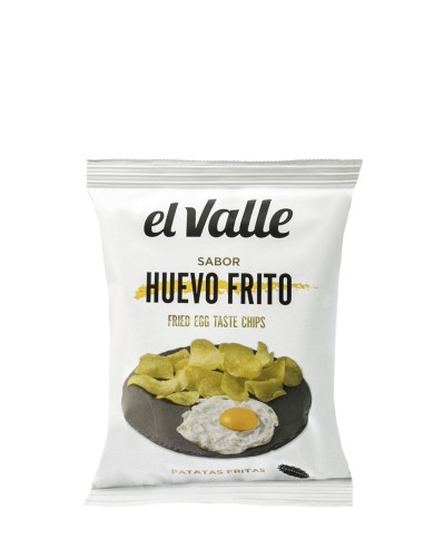 Patatas fritas el Valle Huevo Frito 45 gramos