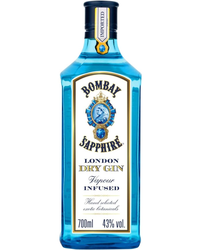 Comprar Ginebra Bombay Sapphire 700 ml al mejor precio