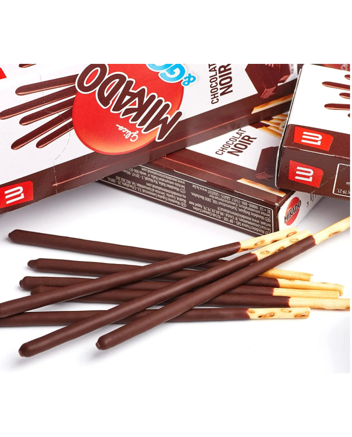 Mikado Pocket Lu chocolatina de 39g. estuche de 24 uds.