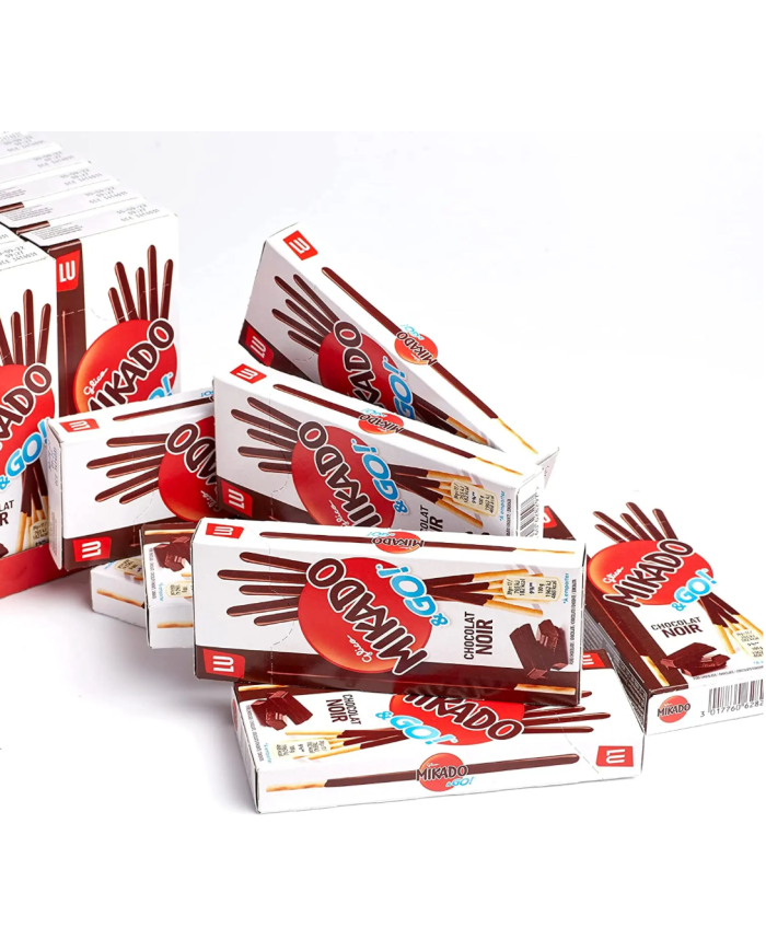 Mikado Pocket Lu chocolatina de 39g. estuche de 24 uds.