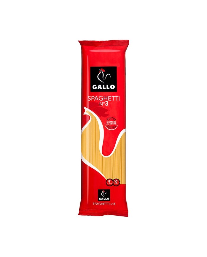 Gallo Spaghetti Nº3 bolsa 450 gramos