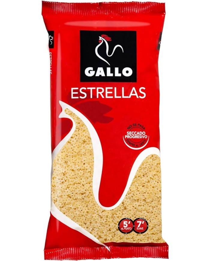 Gallo Estrellas bolsa 250 gramos caja 24u.