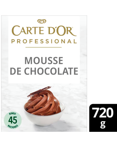Carte D´or Mousse Chocolate caja 720 g.