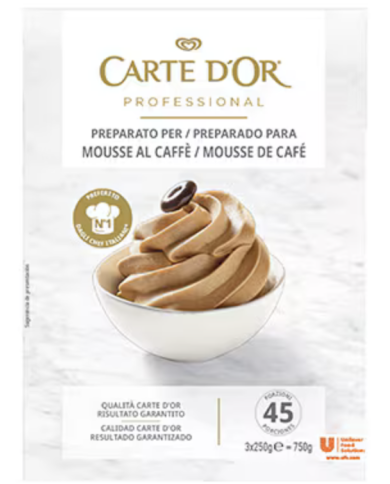 Carte D´or Mousse Café caja 750 g.