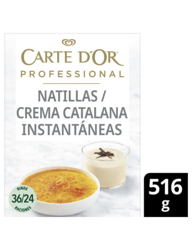 Carte D´or Natillas / Crema Catalana caja 516 g.