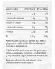 Carte D´or Natillas / Crema Catalana caja 516 g.