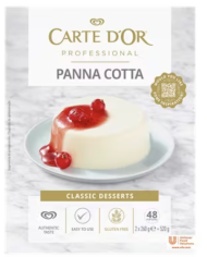 Carte D´or preparado para Panna Cotta caja 520 g.