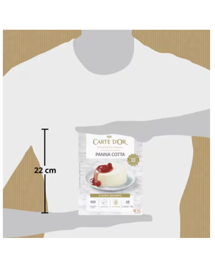 Carte D´or preparado para Panna Cotta caja 520 g.