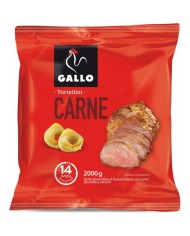 Gallo Tortellini Carne bolsa 2 Kg.