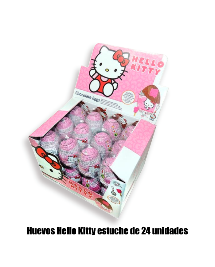 Huevos sorpresa Hello Kitty estuche de 24 uds.