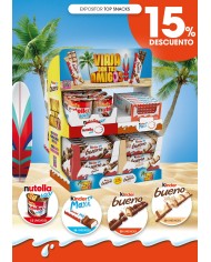 Comprar expositor Kinder Top Snacks oferta al mejor precio