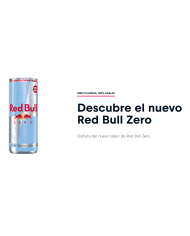 comprar red bull ZERO lata 250 ml.  al mejor precio online