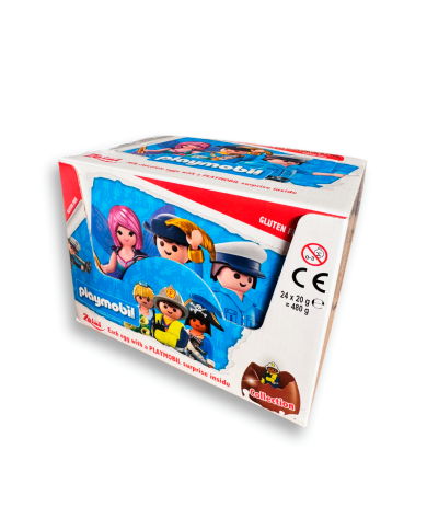 Huevos de chocolate Playmobil Estuche de 24