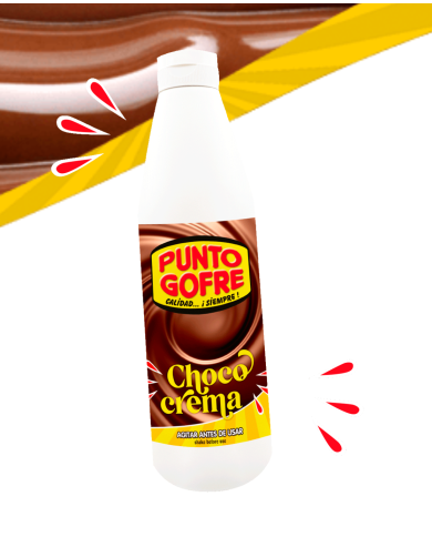 Crema de Chocolate Punto Gofre botella 1100 grs.