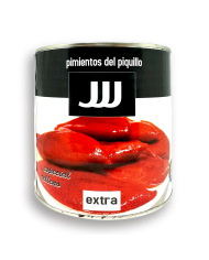 Comprar Pimientos del piquillo extra JJJ lata 2.5 kilos 80/100