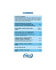 Cherries Vidal caramelos de goma graneados bolsa de 800 grs.