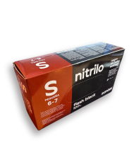 Comprar Guantes de Nitrilo SANTEX talla S/P negros a mejor precio