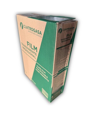 Bobina de film transparente de 300 metros CUATROGASA