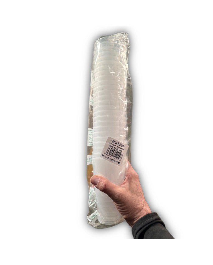 Vaso para cocktail reutilizable 470 cc. caja de 200 unidades