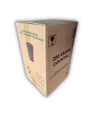 Vaso para cocktail reutilizable 470 cc. caja de 200 unidades