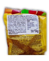 Caramelos rellenos de frutas variadas Roshen bolsa de 1 kilo