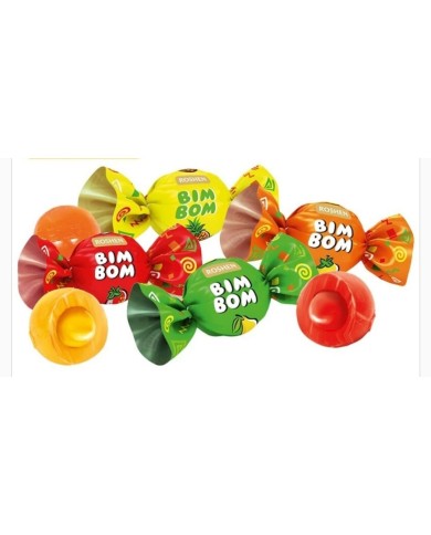 Caramelos rellenos de frutas variadas Roshen bolsa de 1 kilo