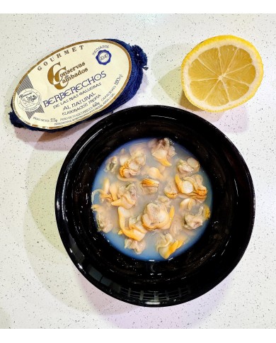 Berberechos de las rías gallegas Cambados Gourmet lata 30/40 piezas