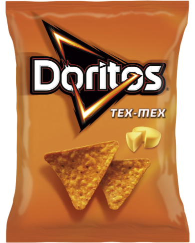 Matutano Doritos Tex-Mex bolsa de 44 gramos caja expositora de 20 bolsas