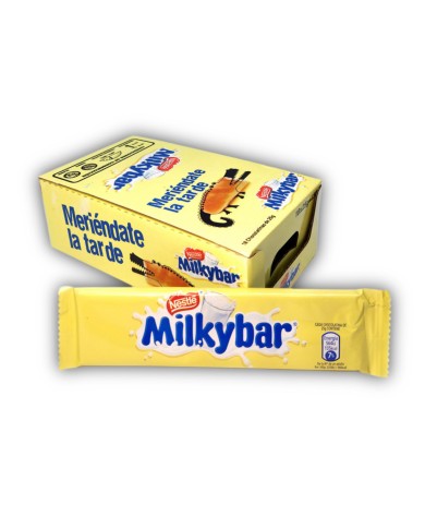 Chocolatinas Nestlé Milkybar estuche de 18 unidades de 25 grs.