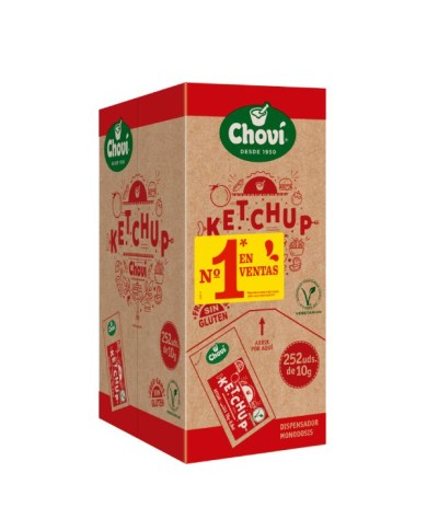 Chovi Ketchup monodosis 10 g. caja 252 uds.
