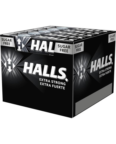 Caramelos Halls Extra Fuerte 20 tabletas de 32 gramos