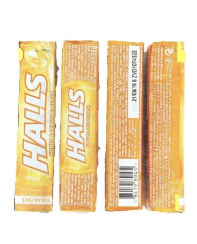 Caramelos Halls Miel Mentol 20 tabletas