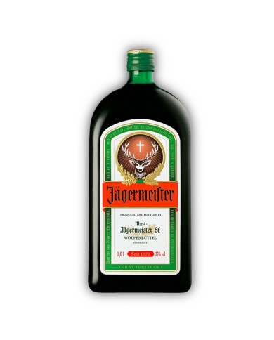 Licor de hierbas Jagermeister 1 L.