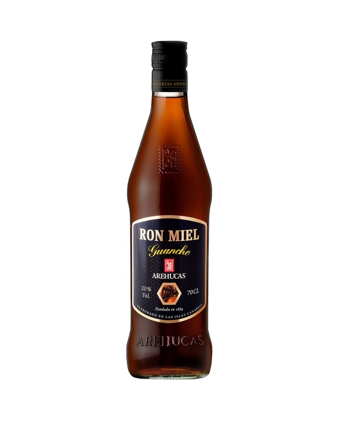 Ron Guanche con Miel 0.70 L.