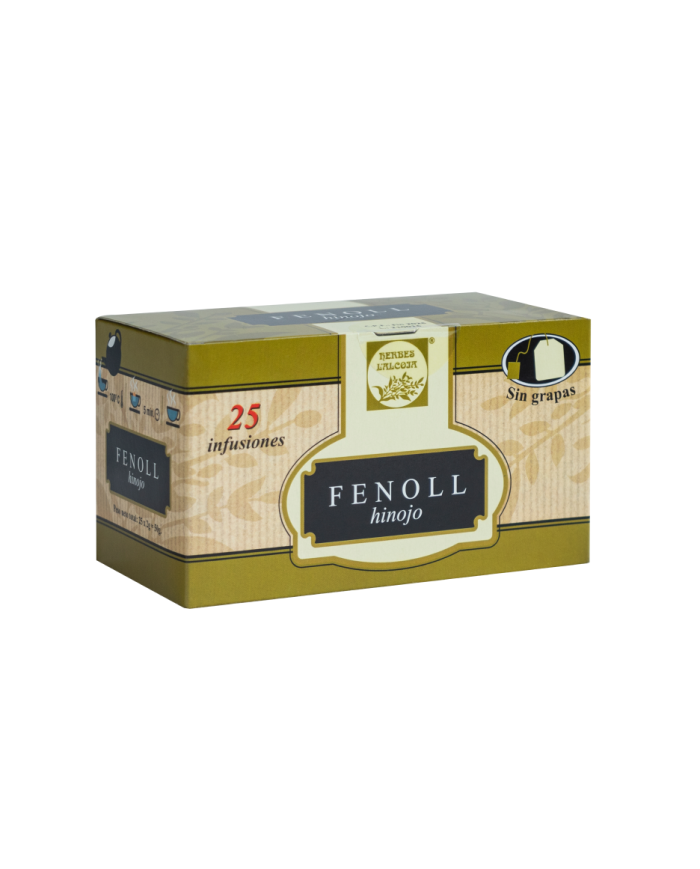 Infusión de Fenoll ( Hinojo ) El Alcoiá estuche de 100 bolsitas