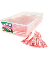 Fini Líneas de Fresa 200 unidades | Regaliz suave y dulce