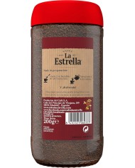 Café soluble Descafeinado La Estrella frasco 200 grs.