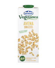 Asturiana Vegetánea de avena brik 1 litro caja de 6u.