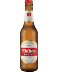Cerveza Mahou 5 Estrellas 1/3 No Retornable caja 24u.