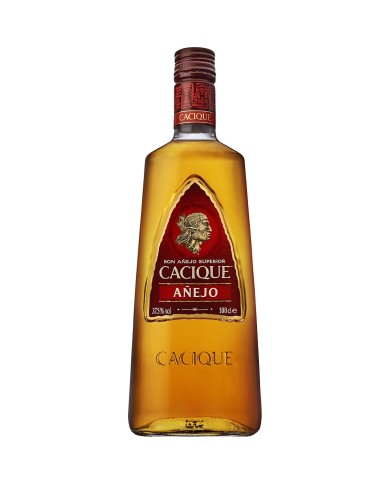 Ron añejo Cacique 1 litro