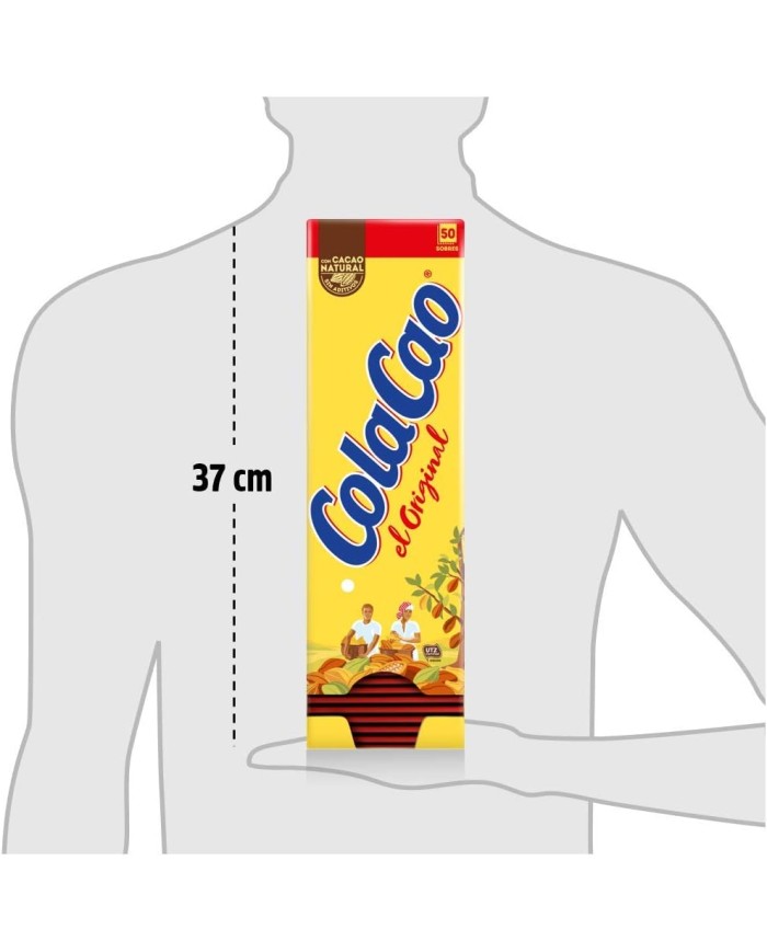 Cola Cao sobre 18 gramos estuche 50 unidades