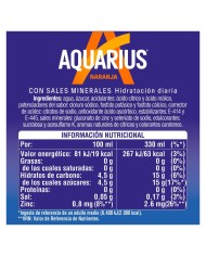 Aquarius Naranja lata 330 ml. caja 24u.