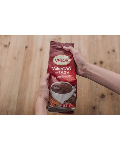 Valorcao chocolate en polvo bolsa 1000 grs.