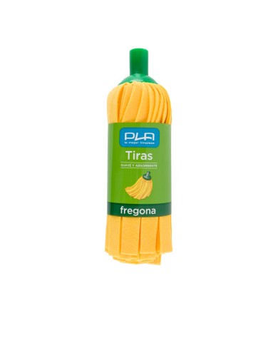 Plá fregona de tiras amarillas tamaño basic 105 gramos