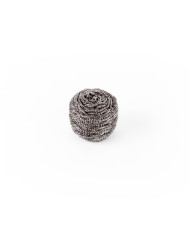 Plá estropajo de acero inoxidable 40 g. Pack-12 unidades