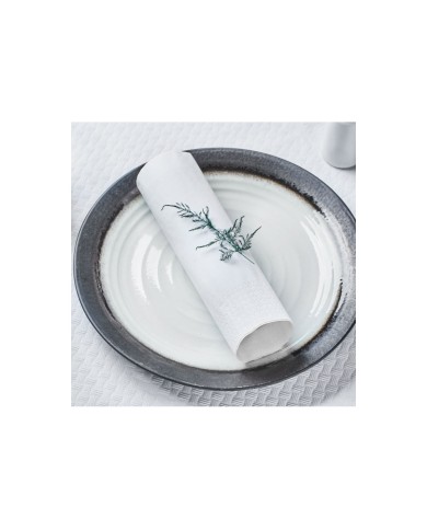 Servilleta blanca doble capa 40x40 cm. pack-50 caja de 24 paquetes
