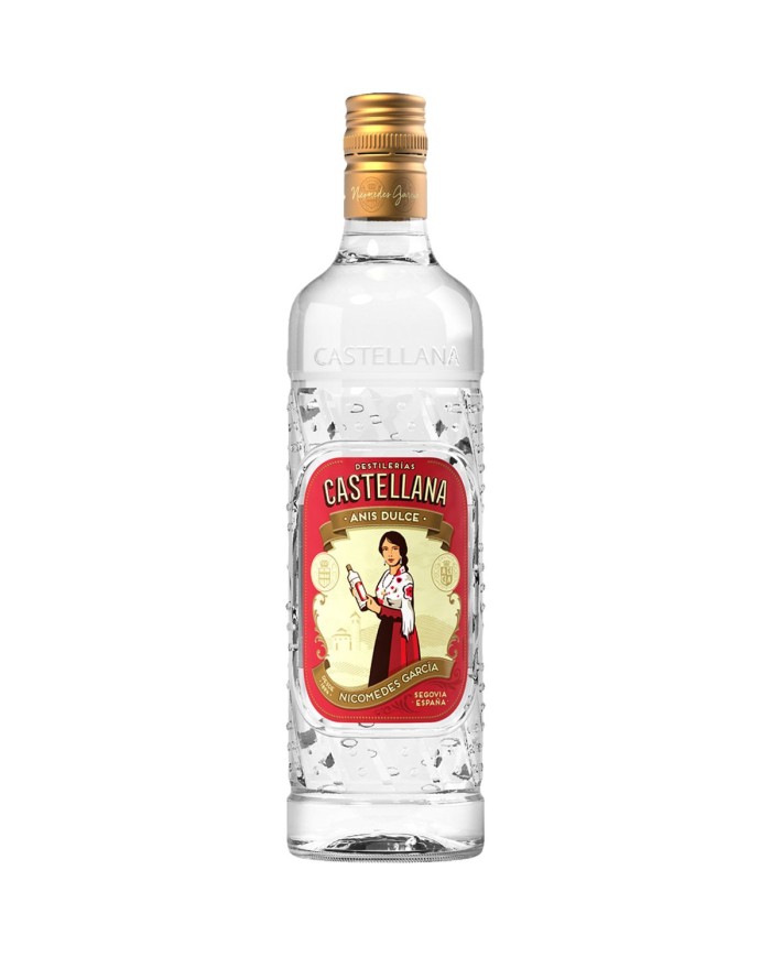 Anis dulce Castellana botella 700 ml.