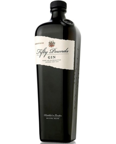 Ginebra Fifty Pounds Dry Gin 700 ml